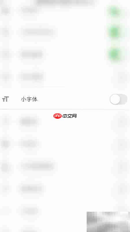 小字体开启人生笔记