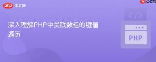 深入理解PHP中关联数组的键值遍历