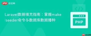 Laravel数据填充指南：掌握make:seeder命令与数据库数据播种