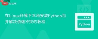 在Linux环境下本地安装Python包并解决依赖冲突的教程