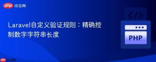 Laravel自定义验证规则：精确控制数字字符串长度