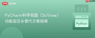 PyCharm科学视图（SciView）功能变迁与替代方案指南
