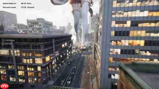 《女巨人游乐场》新实机掩饰!白丝美腿肆意践踏