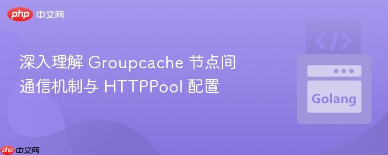 深入理解 Groupcache 节点间通信机制与 HTTPPool 配置