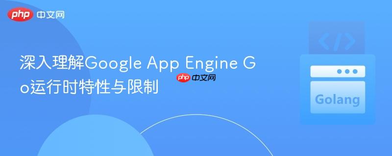 深入理解google app engine go运行时特性与限制