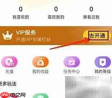 悠聊VIP开通方法