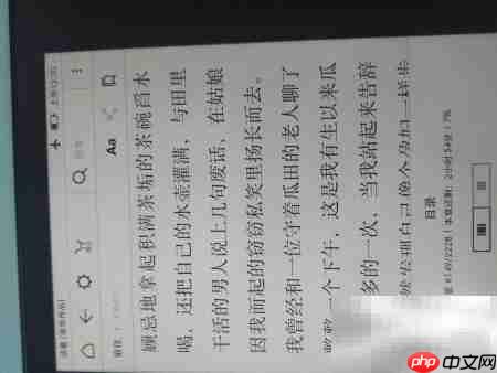 Kindle字体大小调节方法