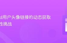 Discord用户头像链接的动态获取与持久性挑战