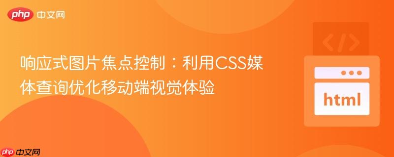 响应式图片焦点控制：利用CSS媒体查询优化移动端视觉体验
