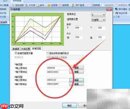 维控触摸屏XY趋势图创建指南