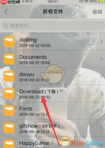 《火狐浏览器》下载文件保存路径