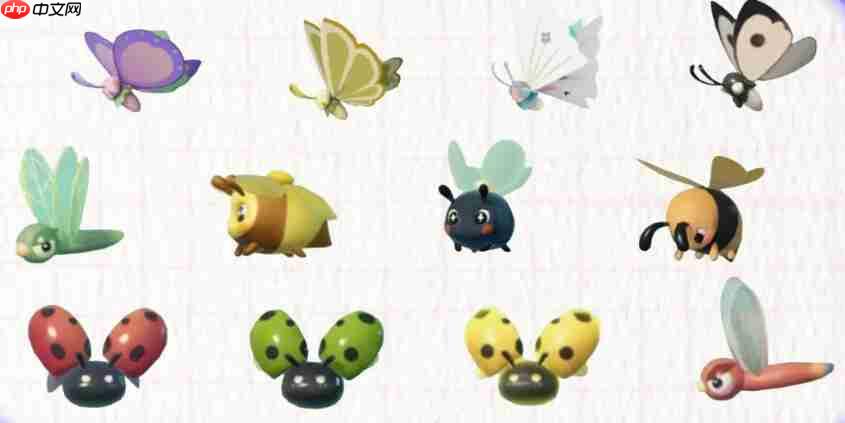 《米姆米姆哈》昆虫一览