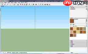 草图大师如何绘画窗户