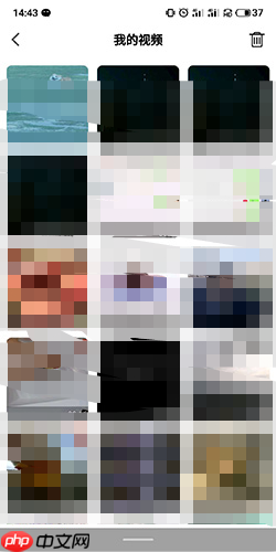 果酱视频app视频删除方法