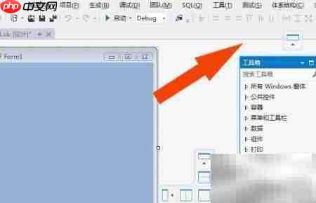 Visual Studio工具箱设置方法