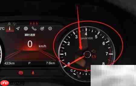 中华V7仪表盘读数指南