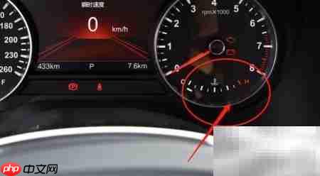 中华V7仪表盘读数指南