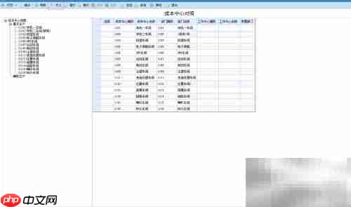成本管理模块设置指南