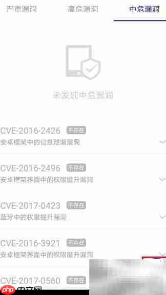 手机漏洞扫描方法