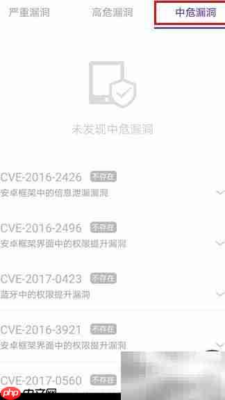 手机漏洞扫描方法