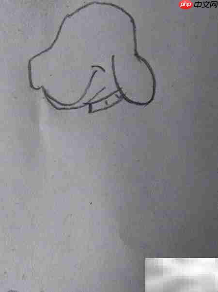 简笔画：看家狗