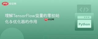 理解tensorflow变量的零初始化与优化器的作用