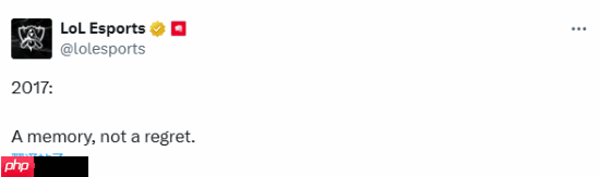 Faker三连冠封神！LOL官方：2017不再是遗憾