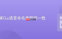 深入理解Go语言命名类型同一性