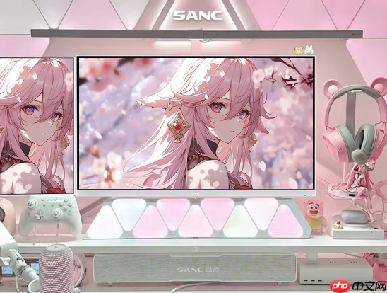 盛色推出新款24.5寸显示器:1080P 320Hz屏补贴价806元