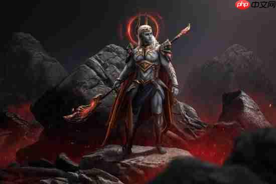 《LOL》新英雄亚恒COS：冷峻暗裔！猎杀堕落之人