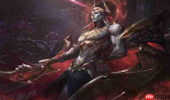 《LOL》新英雄亚恒COS：冷峻暗裔！猎杀堕落之人