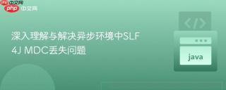 深入理解与解决异步环境中SLF4J MDC丢失问题