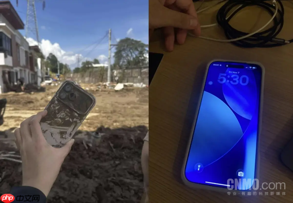 超耐造！iPhone 17 Pro Max埋入洪水中三天奇迹生还