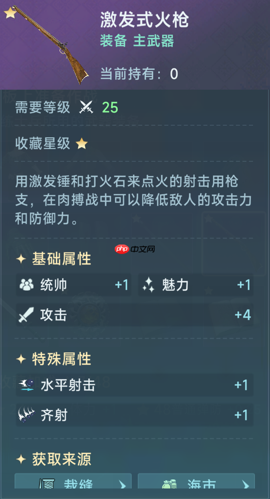 《大航海时代：传说》炮船装备推荐