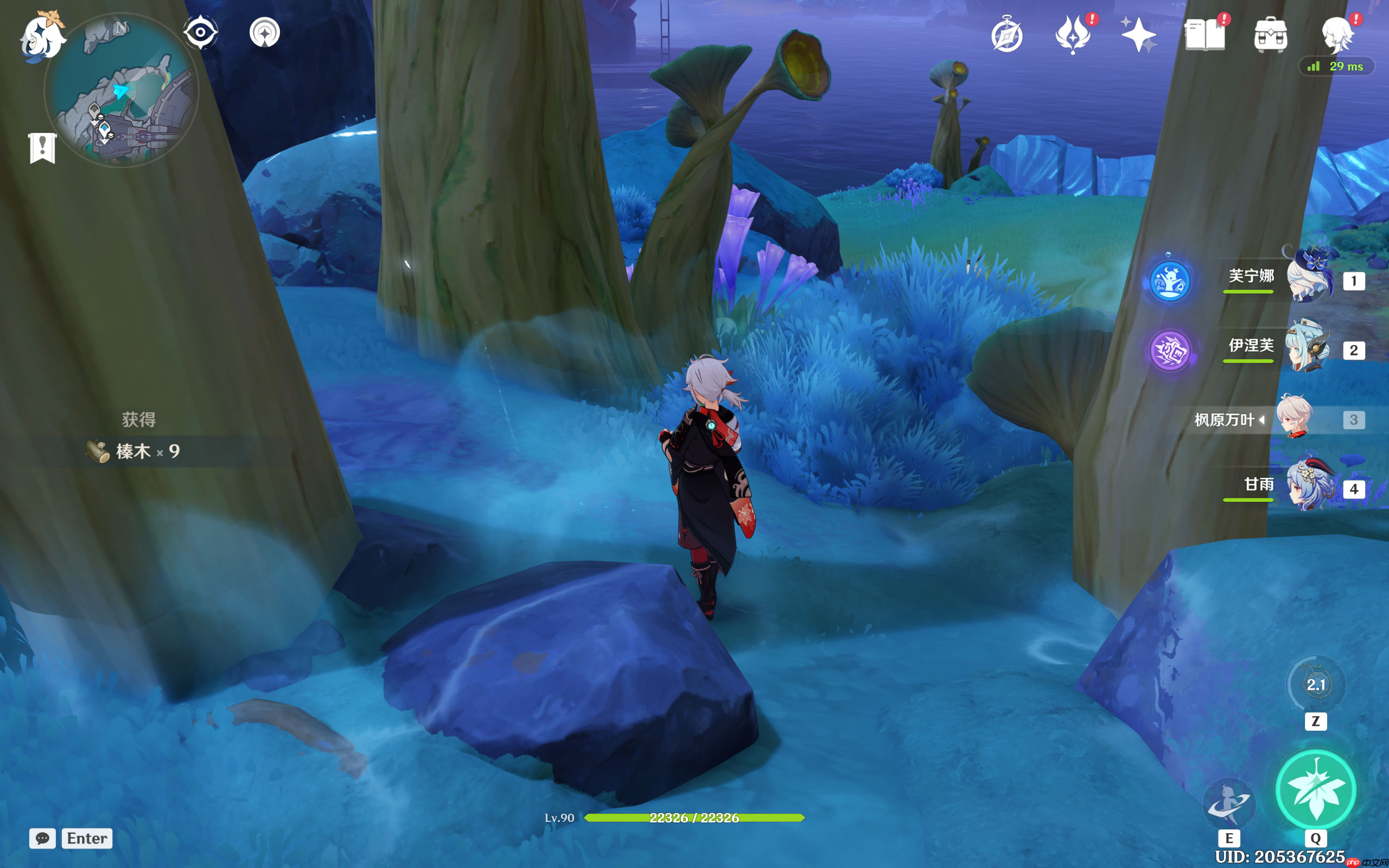 《原神》6.0新增夏栎木及榛木采集点位推荐