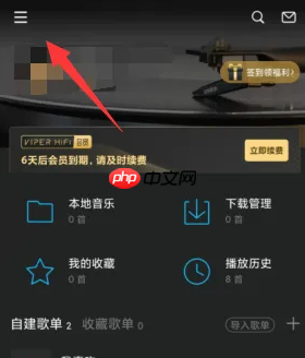 《viper hifi》扫描歌曲方法