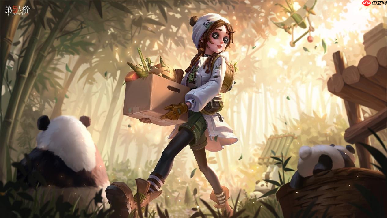 第五人格熊猫系列时装外观一览