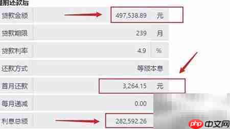 房贷100万提前还50万怎么算