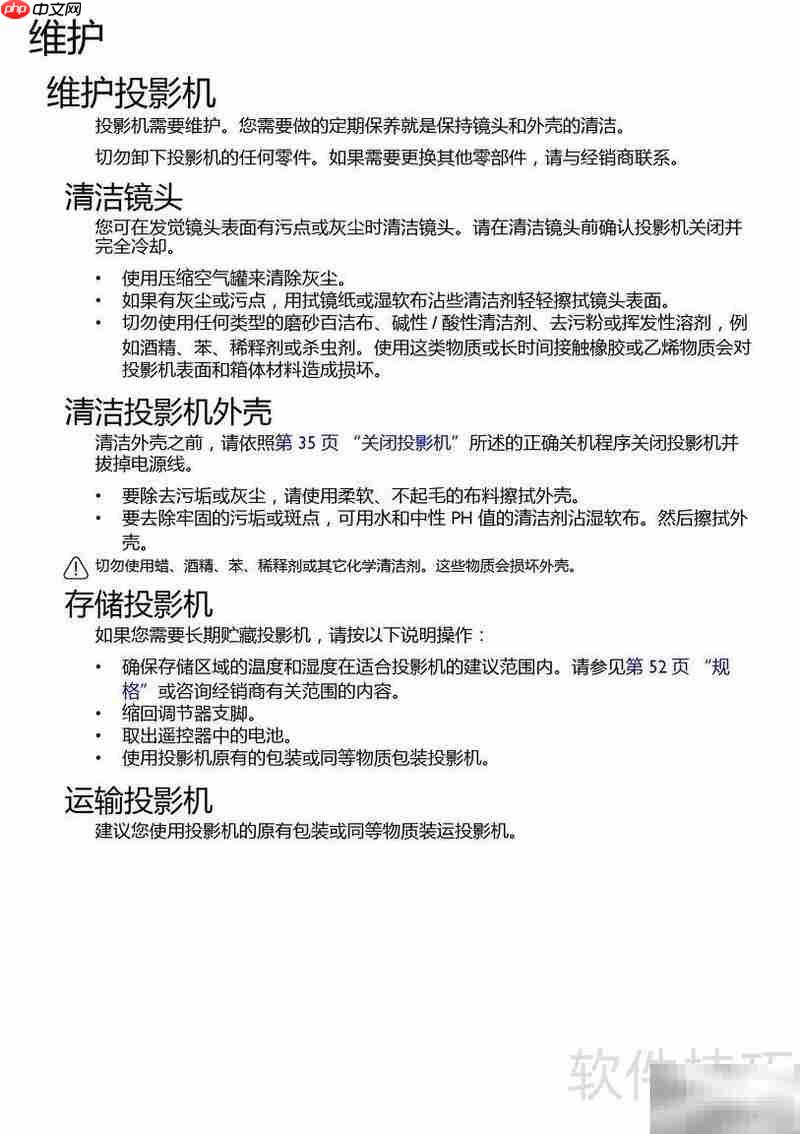 BenQ TX6356投影机使用指南