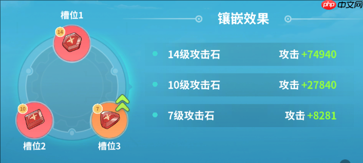 《云海之下》宝石镶嵌攻略