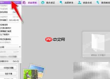 彩影镜像教程：一键左右翻转图片
