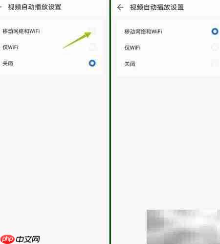 荣耀商城联网自动播放视频