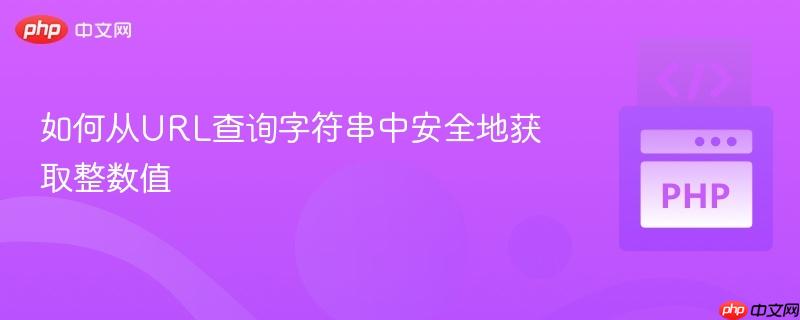 如何从URL查询字符串中安全地获取整数值
