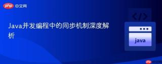 Java并发编程中的同步机制深度解析