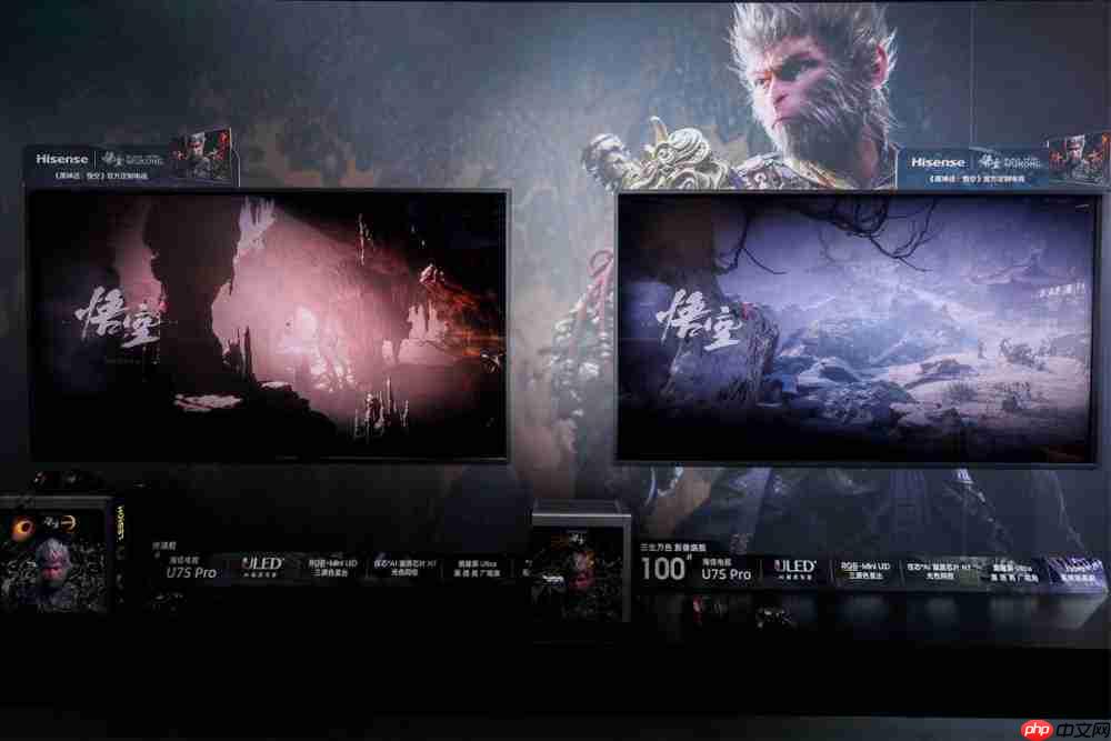 视觉暴击!海信RGB-Mini LED电视乌镇实测《黑神话》，拉满沉浸感