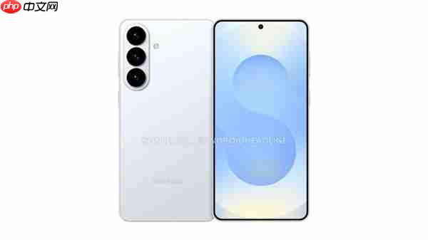 全球首发2nm芯片！三星Galaxy S26+渲染图出炉