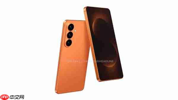 全球首发2nm芯片！三星Galaxy S26+渲染图出炉