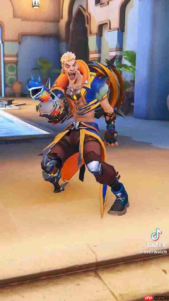 狂鼠玩家过年了！《守望先锋2》狂鼠神话皮预览来了