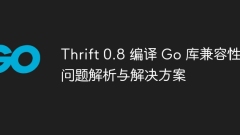 TRIFT 0.8 Penyusunan Go Perpustakaan Isu Keserasian Analisis dan Penyelesaian