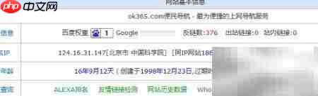 站长工具使用方法详解